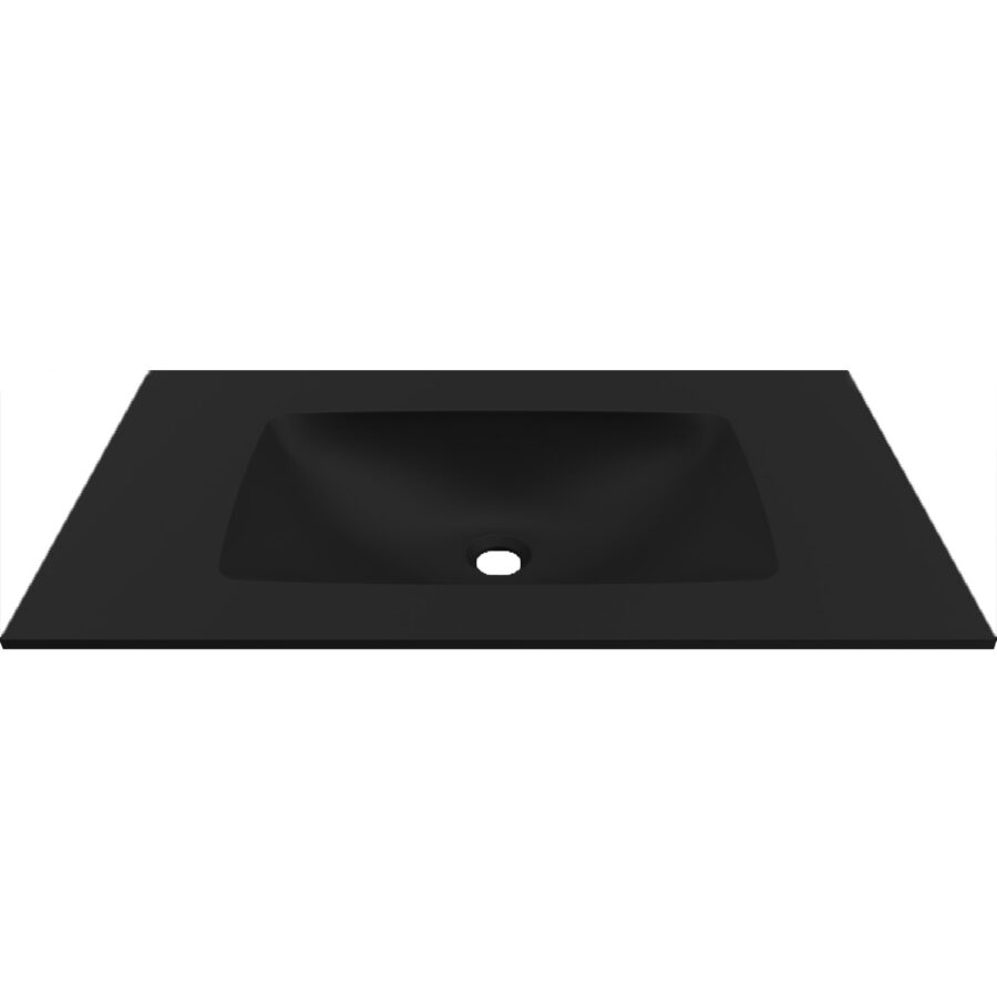 Νιπτήρας επίπλου DECISO 80 Black BDDEC080BK KARAG 80,5x46x12cm