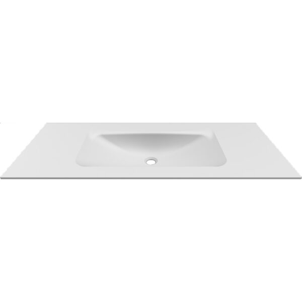 Νιπτήρας επίπλου μονός ANIM 120 White BDVIV120WH46 KARAG 120,5x46,5x12cm