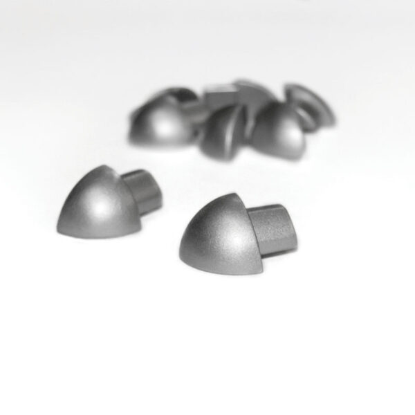 Τελείωμα προφίλ SILVER Shine CF8-S KARAG 8mm