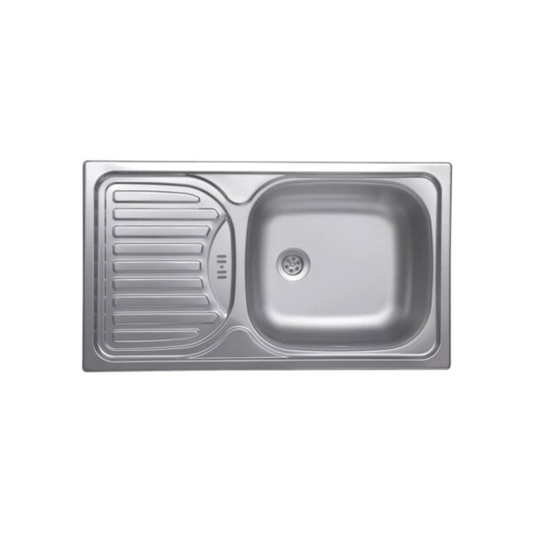 Νεροχύτης κουζίνας λείος DR43/76.H FERRO 76x43,5cm