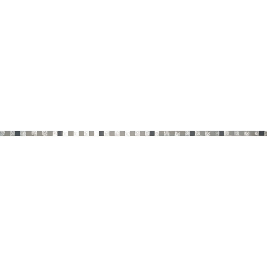 Προφίλ πλακιδίων GLITTER Mosaic Grey KARAG 1,0x0,8x60cm