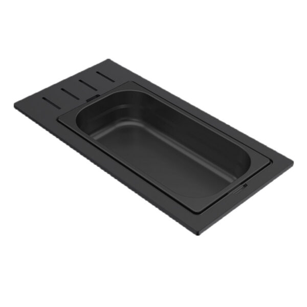 Μπολ ανοξείδωτο για νεροχύτη SINTESI Drain Black KD011065BK ELLECI