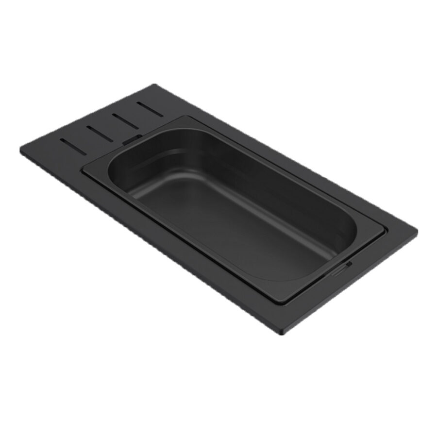 Μπολ ανοξείδωτο για νεροχύτη SINTESI Drain Black KD011065BK ELLECI