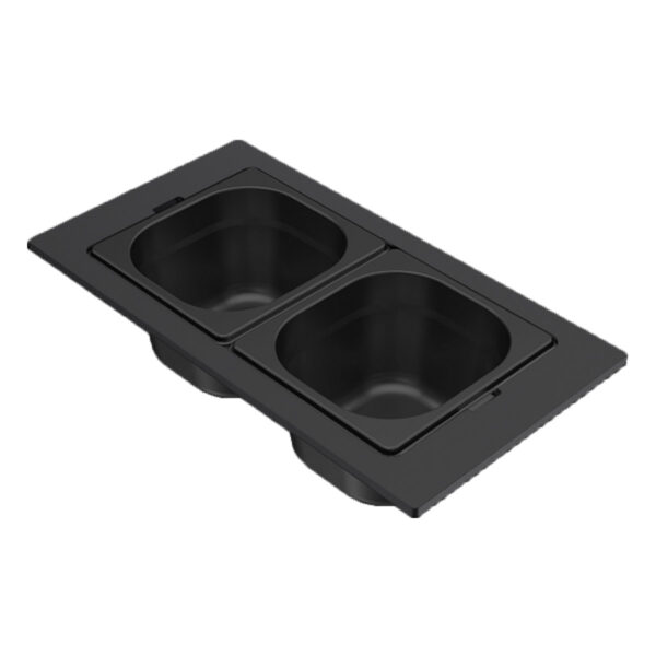 Μπολ ανοξείδωτο για νεροχύτη DIALOGO Frame Black KF022065BK ELLECI