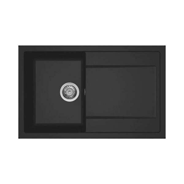Νεροχύτης κουζίνας LIFE 300 Nero 40 ELLECI 79x50cm