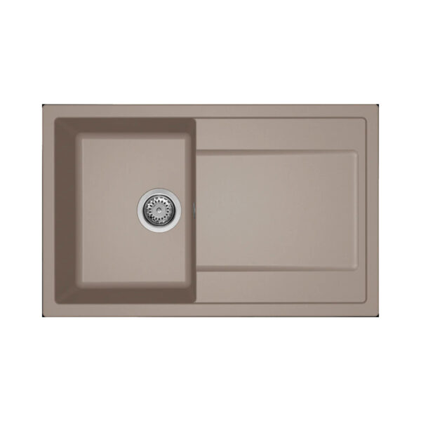 Νεροχύτης κουζίνας LIFE 300 Tortora 43 ELLECI 79x50cm