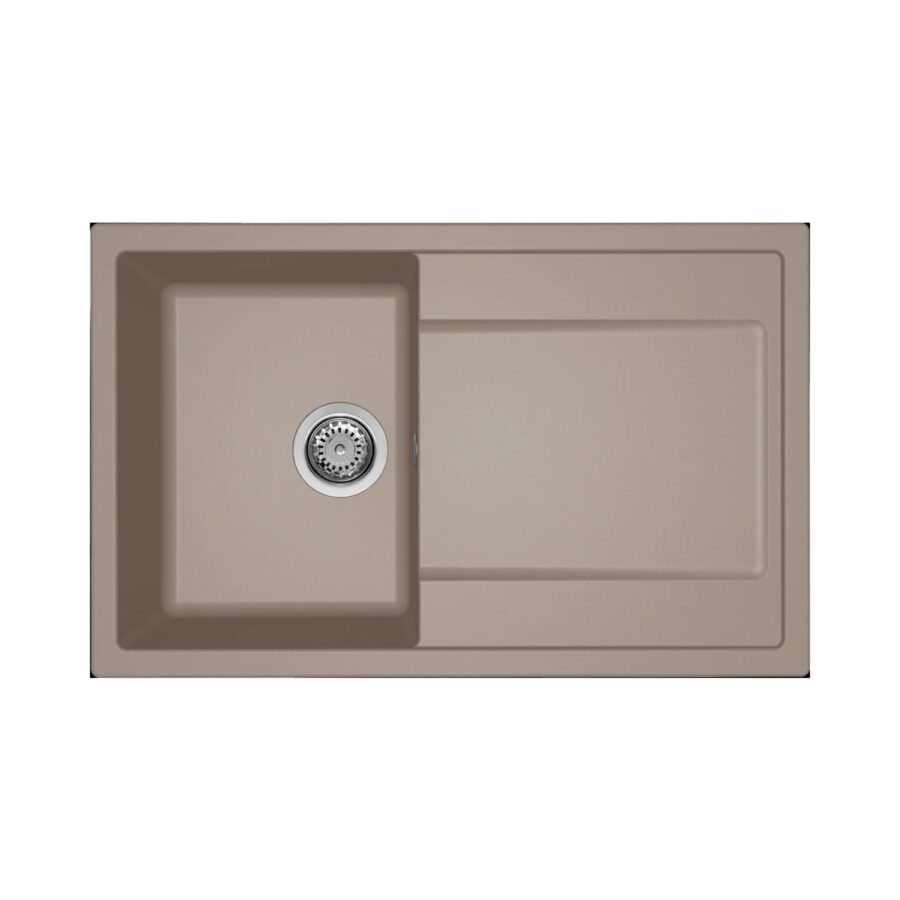 Νεροχύτης κουζίνας LIFE 300 Tortora 43 ELLECI 79x50cm