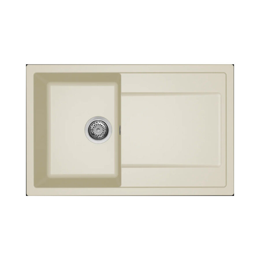 Νεροχύτης κουζίνας LIFE 300 Bianco Antico 62 ELLECI 79x50cm