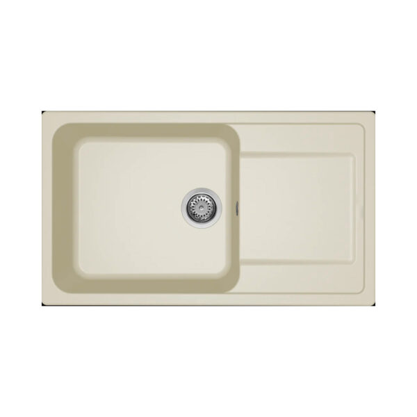Νεροχύτης κουζίνας LIFE 410 Bianco Antico 62 ELLECI 86x50cm
