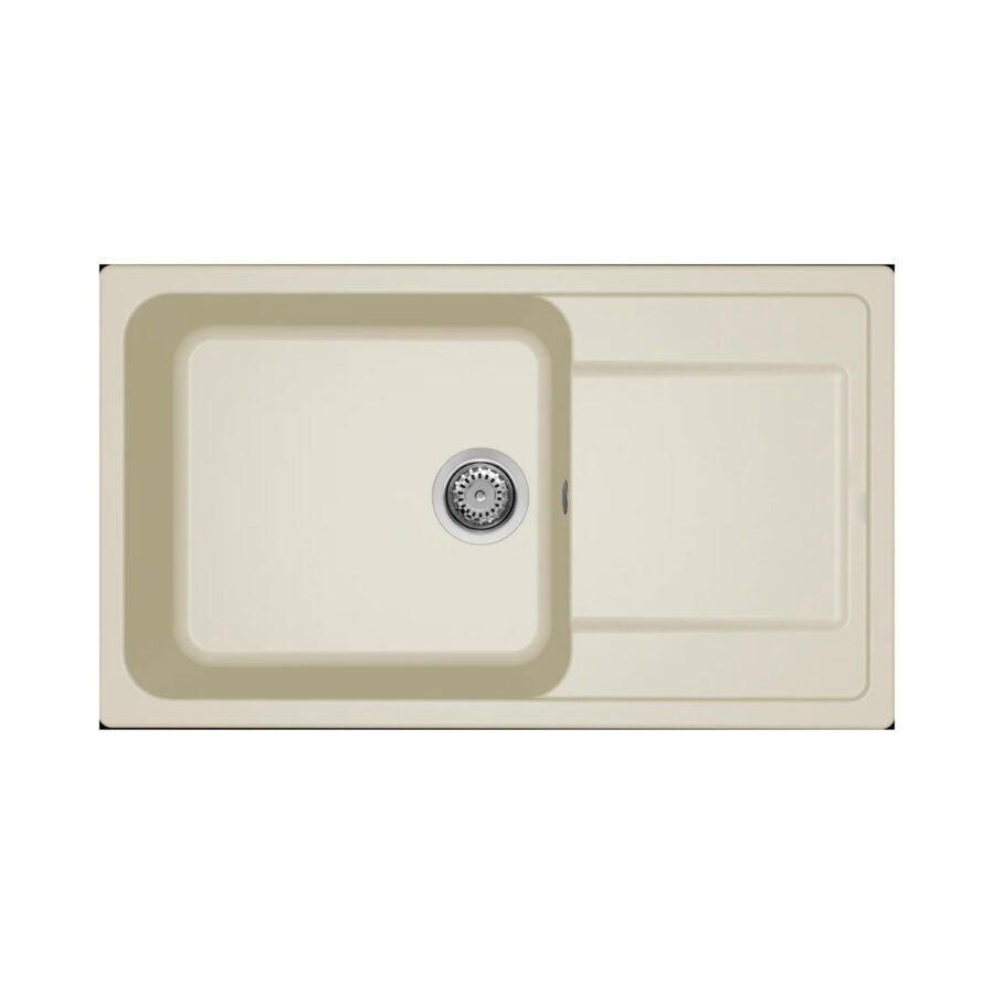 Νεροχύτης κουζίνας LIFE 410 Bianco Antico 62 ELLECI 86x50cm