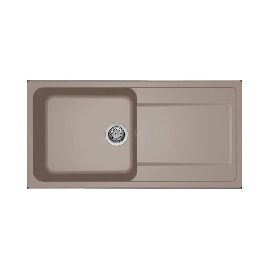 Νεροχύτης κουζίνας LIFE 480 Tortora 43 ELLECI 100x50cm
