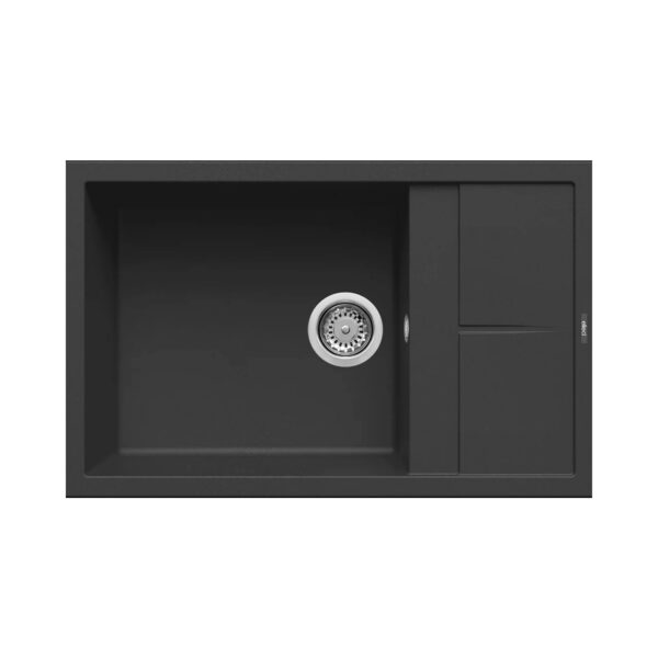 Νεροχύτης κουζίνας UNICO 310 Nero 40 ELLECI 78x50cm