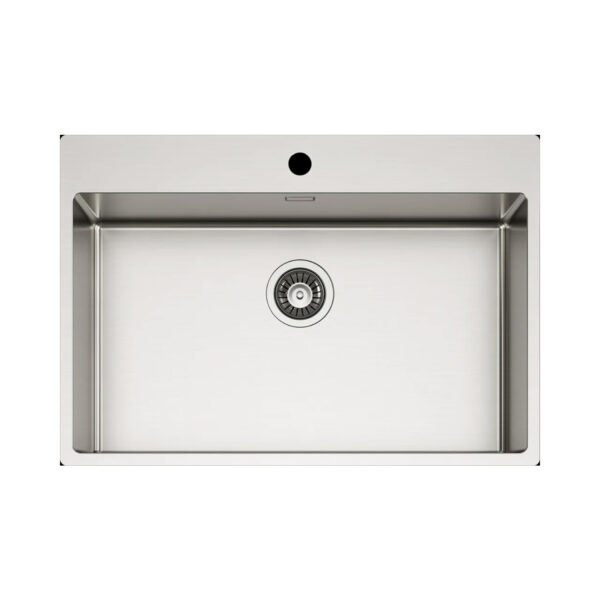 Νεροχύτης κουζίνας ανοξείδωτος COMPASS 700 Satinato ELLECI 74x51cm
