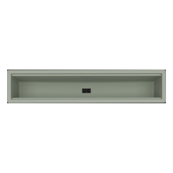 Νεροχύτης αξεσουάρ κουζίνας DIALOGO C86 Sage Green 82 ELLECI 86x18cm
