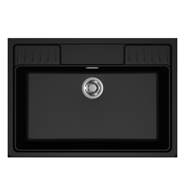 Νεροχύτης κουζίνας SPAZIO 900 Black 86 ELLECI 90x63,5cm
