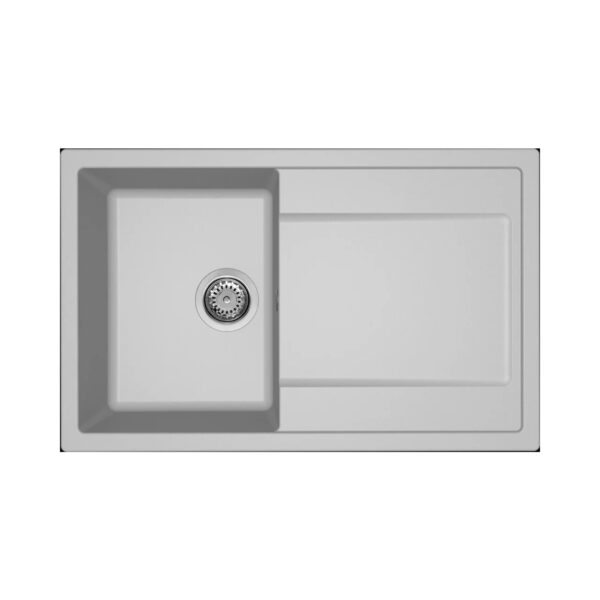 Νεροχύτης κουζίνας LIFE 300 Aluminium 79 ELLECI 79x50cm