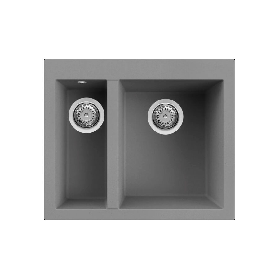 Νεροχύτης κουζίνας QUADRA 150 Titanium 73 ELLECI 59x50cm