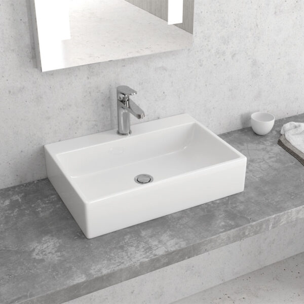 Νιπτήρας επικαθήμενος LT 2082 KARAG 51,5x36x12cm