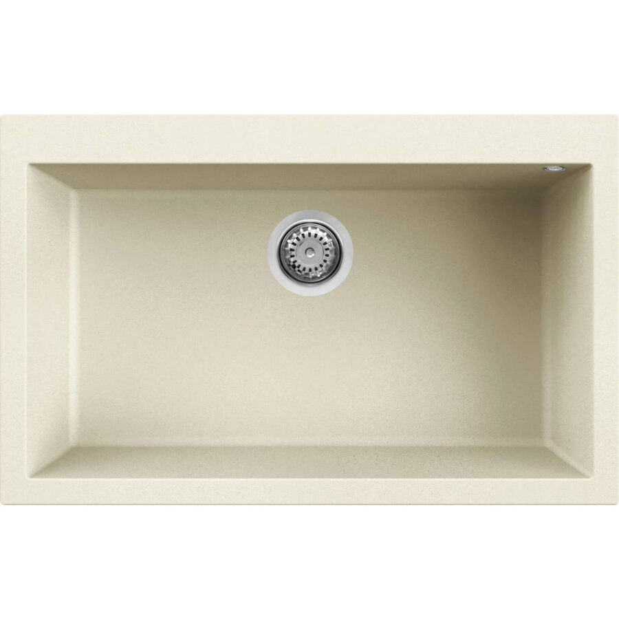 Νεροχύτης κουζίνας QUADRA 130 Bianco Antico 62 ELLECI 79x50cm