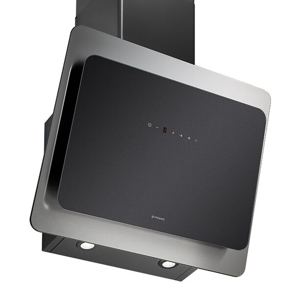 ΑΠΟΡΡΟΦΗΤΗΡΑΣ VETRIO BLACK GLASS 90