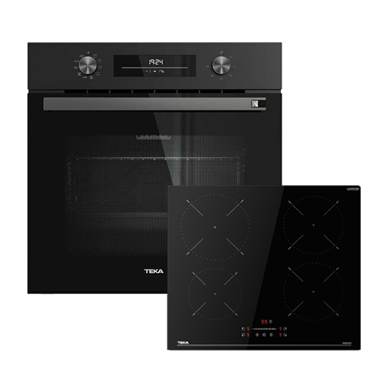 SET ΦΟΥΡΝΟΣ HSB 6350 FBK + ΕΠΑΓΩΓΙΚΗ ΕΣΤΙΑ IBC 64110 SSM ΒΚ