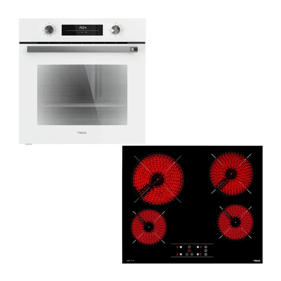 SET ΦΟΥΡΝΟΣ HSB 6350 WH + ΚΕΡΑΜΙΚΗ ΕΣΤΙΑ TBC 64010