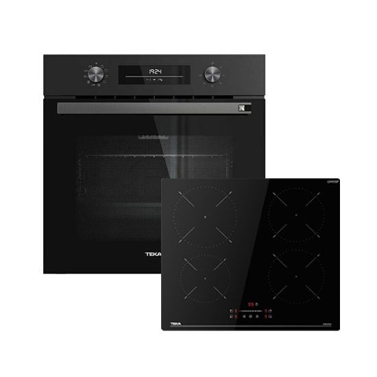 SET ΦΟΥΡΝΟΣ HSB 6460 SS + ΕΠΑΓΩΓΙΚΗ ΕΣΤΙΑ IBC 64110 SSM ΒΚ